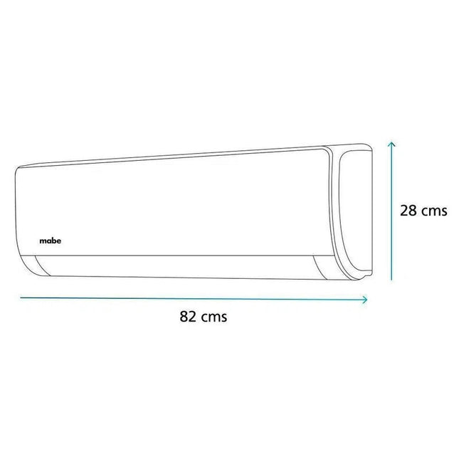 Combo Minisplit Mabe MMT12CABWCAM 12,000BTUS + Ventilador Z FAN 3388 16"