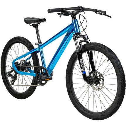 Bicicleta Alubike 24 Sierra 8 Velocidades De Aluminio - Unico Azul M