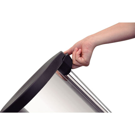 Bote de Basura Tramontina 94538720 Acero Inox New C/Pedestal 20L