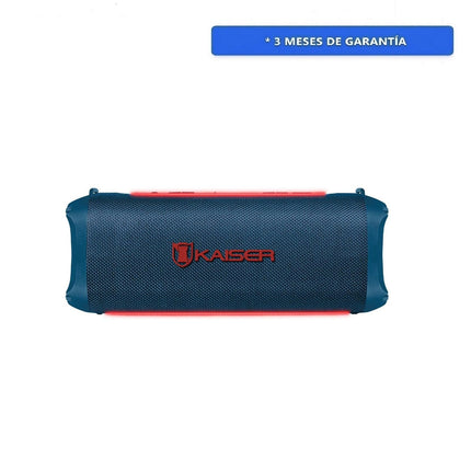 Bocina Portátil Kaiser KBL-3020BL 3" 20W RMS hasta 12 hrs de Batería Azul