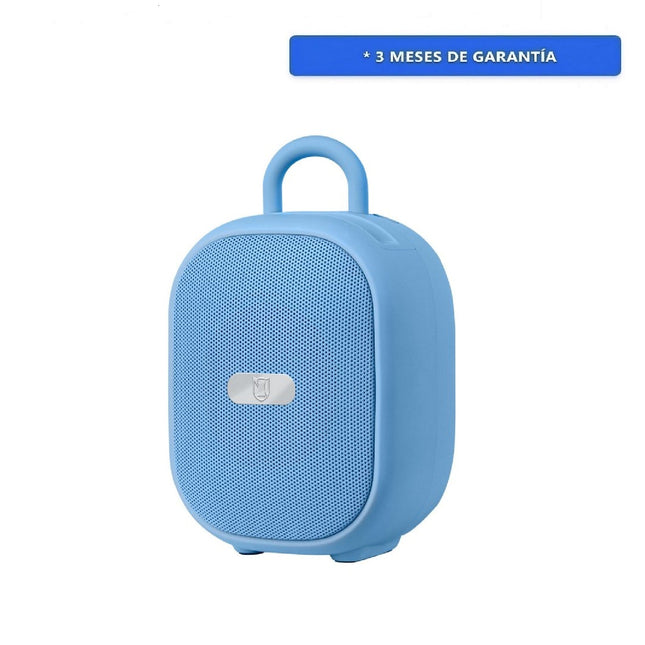 Bocina Portátil Bluetooth Kaiser KBF-4002BL Reproductor FM con Luz Multicolor Azul