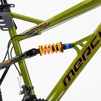 Bicicleta Mercurio Kaizer Dh 21 Velocidades Rodada 29 Color Verde Tamaño Del Cuadro M