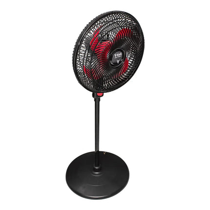 Ventilador T-Fal VE31A3X0 16 pulgadas Air Maxx negro con rojo