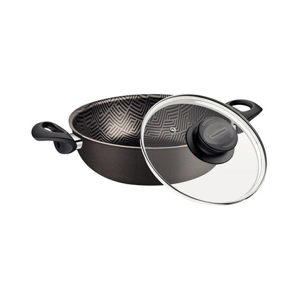 Arrocera Tramontina 28517624 Paris en Aluminio Tapa de Vidrio 24 cm 2,8 L