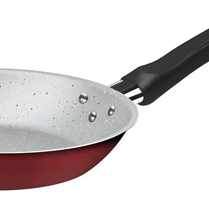 Juego de Sartenes Tramontina 32200410 Caribe 20/24/28CM Rojo