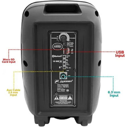Bafle Recargable Fussion 8 PBS-8012-10000 W