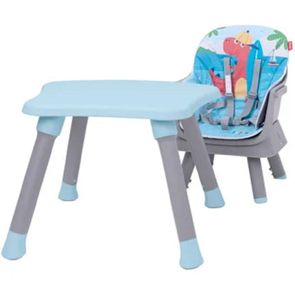 SILLA ALTA GROW WHIT ME 4 EN 1 AZUL GRIS