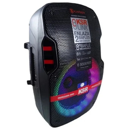 Bocina Kaiser KSW-5008 Recargable de 8 Pulgadas