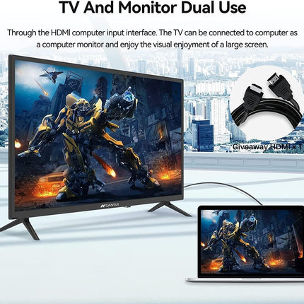Pantalla SANSUI 32" HD TV SMX32T1H