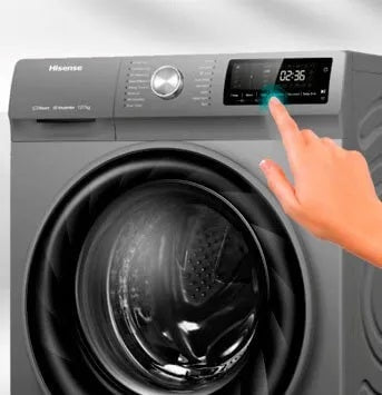 Lavasecadora Hisense WDQY1514 Carga Frontal 15 kg Lavado/10 kg Secado Inverter + Bolsa de Vacio de Regalo