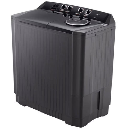 Lavadora LG WP18MAR Carga Superior Doble Tina con Sistema Sin Aspas Roller- Jet 18Kg Gris