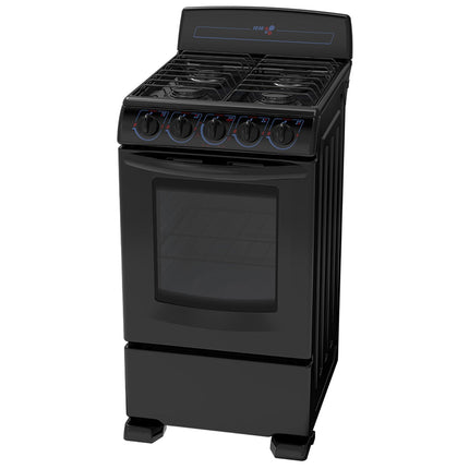Estufa IEM EI5020BAPN1 de Piso 50cm Negro