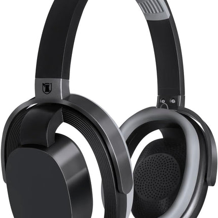 Audífonos Diadema Kaiser KHL-5504BK Bluetooth Recargables Airy Rubber con Extra Comfort y Micrófono Manos Libres Negro