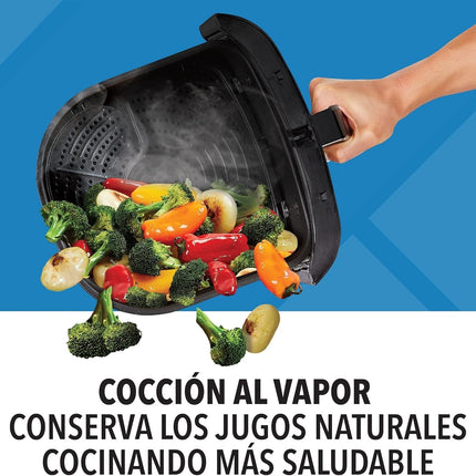 Freidora de aire ST-006-LA PowerXL™ y vaporera con 3 modos de cocción