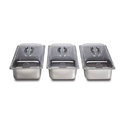 Bufetera Bandeja Calentamiento Plata Hamilton Beach 34300