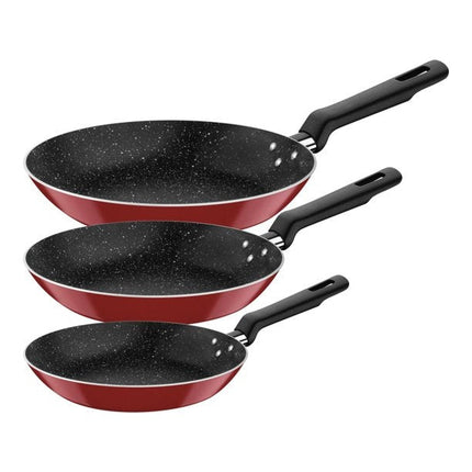 Set Juego de 3 sartenes Tramontina Roch 27899178 De Aluminio