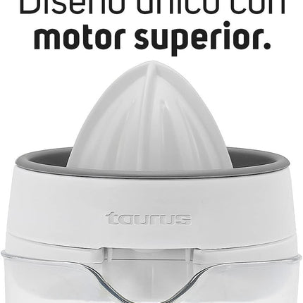 Exprimidor de Jugos Taurus EJ1LT CALM 800 ml Doble Sentido de Giro Filtro Bagazo