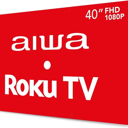 Pantalla Aiwa AW40B4SMRK Smart TV de 40'' Roku LED Full HD