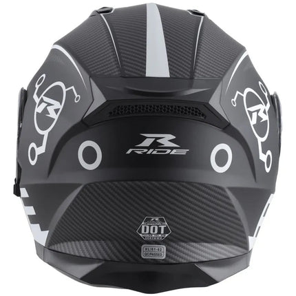 Casco Motociclista Abatible Tour Hr Ride Line St N Unisex