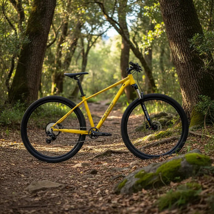 Bicicleta Alubike Sierra R29 Aluminio 2025 Color Amarillo Tamaño Del Cuadro Mediana