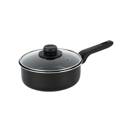 Bateria de Cocina Ekco/ Vasconia 70010108  de 8 pzs Negro con Antiadherente