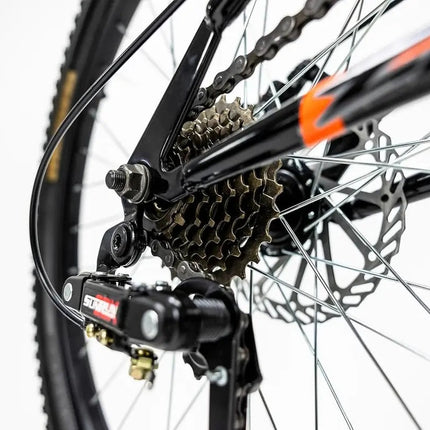 Mountain Bike Mercurio Doble Suspensión Ztx Dh 2023 R24 7vel Color Azul Acero
