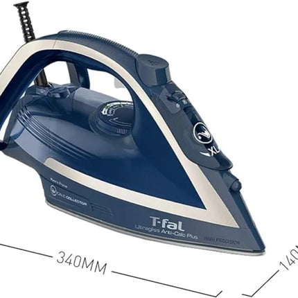 Plancha de Vapor T-Fal FV6843X0CM Ultragliss 1800 Watts Azul