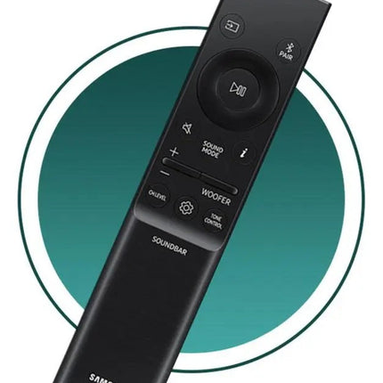 Barra De Sonido Samsung HW-B650F/ZX Con Subwoofer Y Dolby Atmos Negro