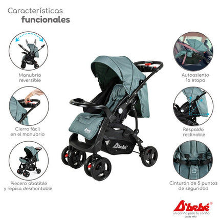Carriola D´bebé Elite Verde