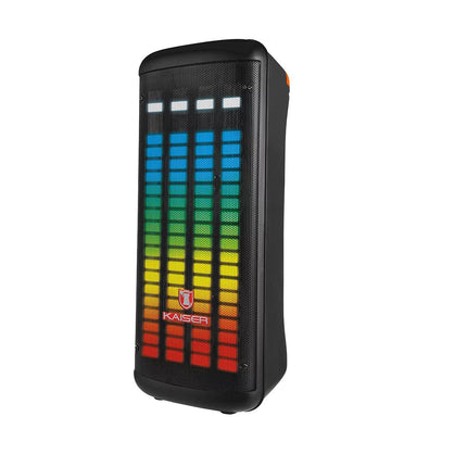 Bafle Kaizer Msa-0109 2x8'' 7200w Luz Ecualizador/micró