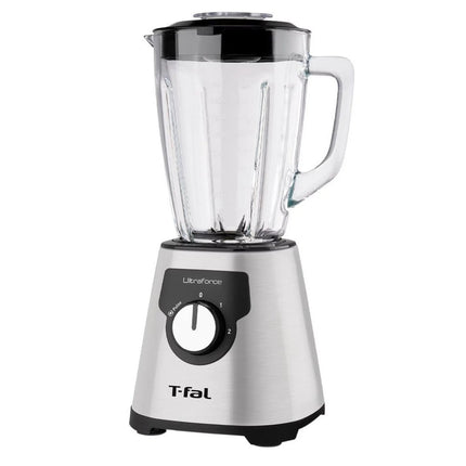 Licuadora T-Fal Ultraforce 2 Vel Vaso de Vidrio LN322DMX Acero Inox