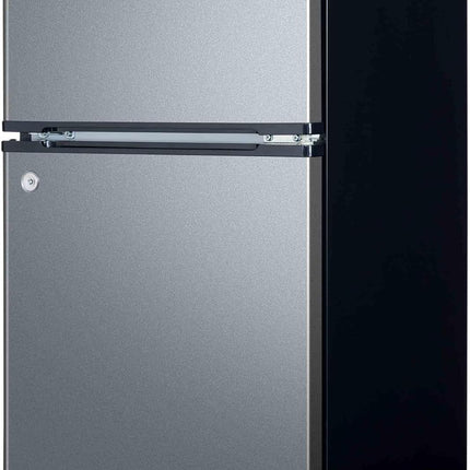 Frigobar Midea MDRT87CCDLS dos puertas Lake Silver 3.4 Pies Cúbicos