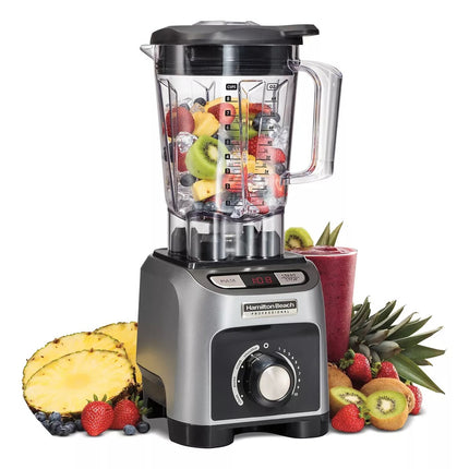 Licuadora Hamilton Beach Professional 58850 Vaso De Tritan Plata