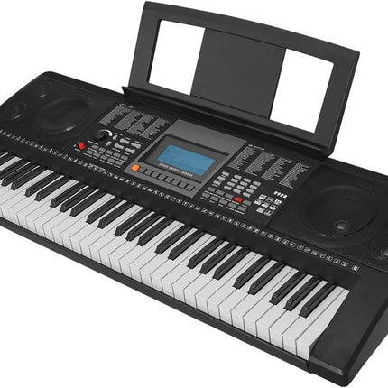 Teclado Musical Kaiser MTC-5520 de 61 Teclas 180 Ritmos, 160 Tonos, 61 Percusiones