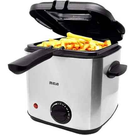 Freidora Eléctrica RCA RC-DF2 1.5L Plata 120v