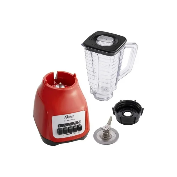 LICUADORA KALIMAN VASO PLASTICO ROJA BOTONES (2110248) OSTER