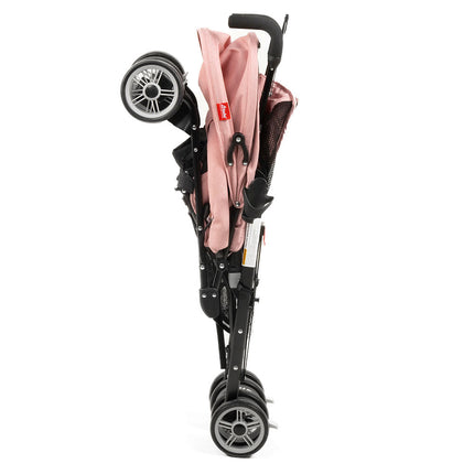 Carriola D Bebe de Bastón Para Bebé Aerostar Reclinable Rosa