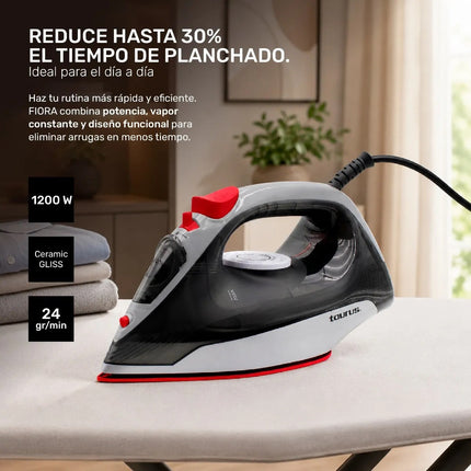 Plancha De Vapor Taurus Fiora 1200 W Suela Cerámica