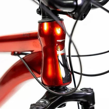 Mountain Bike Mercurio Doble Susp Kaizer Dh R26 21v Shimano Naranja