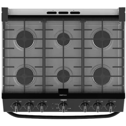 Estufa Mabe de Piso EMH7602JBS0 30" con 6 Quemadores de Gas