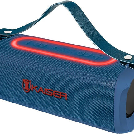 Bocina Portátil Kaiser KBL-3020BL 3" 20W RMS hasta 12 hrs de Batería Azul
