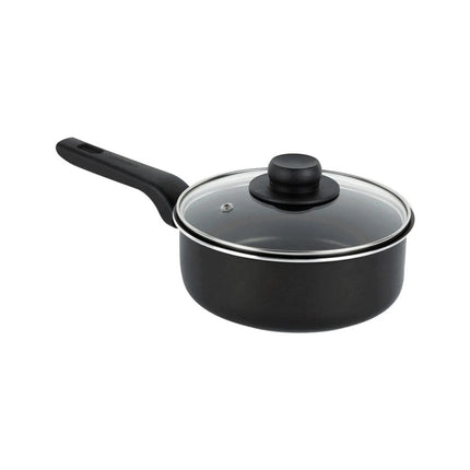 Bateria de Cocina Ekco/ Vasconia 70010108  de 8 pzs Negro con Antiadherente