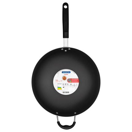 Wok Tramontina 20252036 Loreto en Aluminio  36 cm 6 L