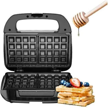 Wafflera Black & Decker WM120B negra