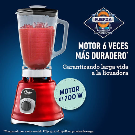 Licuadora Oster BLST4126R 1 Velocidad 700W