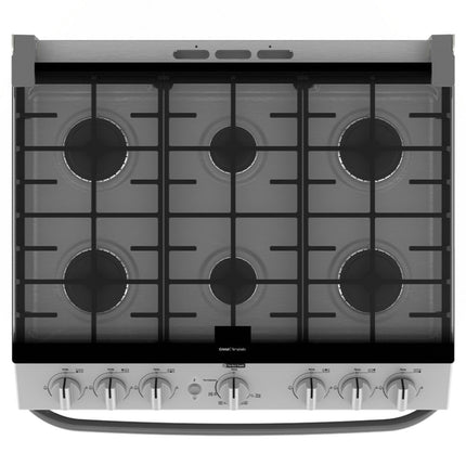 Estufa Mabe EMH7602JS0 de Piso 76 cm 30 pulgadas Silver