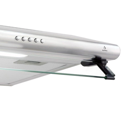 Campana extractora CB-76 empotrable slim de acero inoxidable