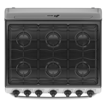 Estufa IEM Mercury EI3520BAPS1 de piso de 76cm Plata