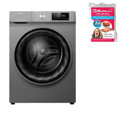 Lavasecadora Hisense WDQY1514 Carga Frontal 15 kg Lavado/10 kg Secado Inverter + Bolsa de Vacio de Regalo