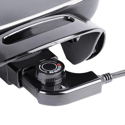 Sartén Eléctrico Daewoo DEP-3650 Antiadherente, tapa de vidrio transparente Negro